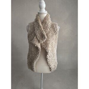 IRO Catleen Beige Wool Blend Vest Size US 4 / 36